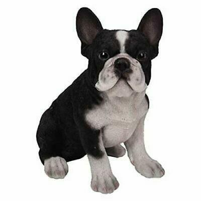 リアルな ブラック ホワイト色 フレンチブルドッグの子犬 ペットショップ 獣医 ドッグカフェ ペットホテル プレゼント 贈り物 輸入品 Mn0366 浪漫堂ショップ 通販 Yahoo ショッピング