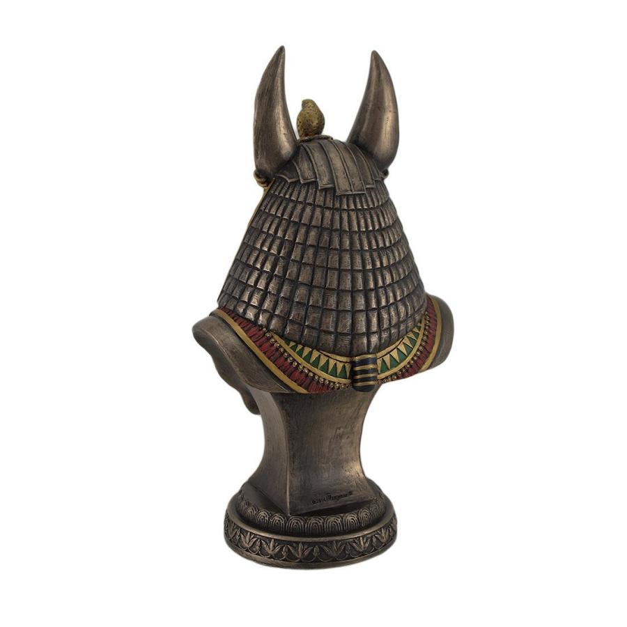 古代エジプトのジャッカル神 アヌビス神 ブロンズ風 胸像 彫像 古代エジプトのジャッカル神 アヌビス神 ブロンズ風 胸像 彫像