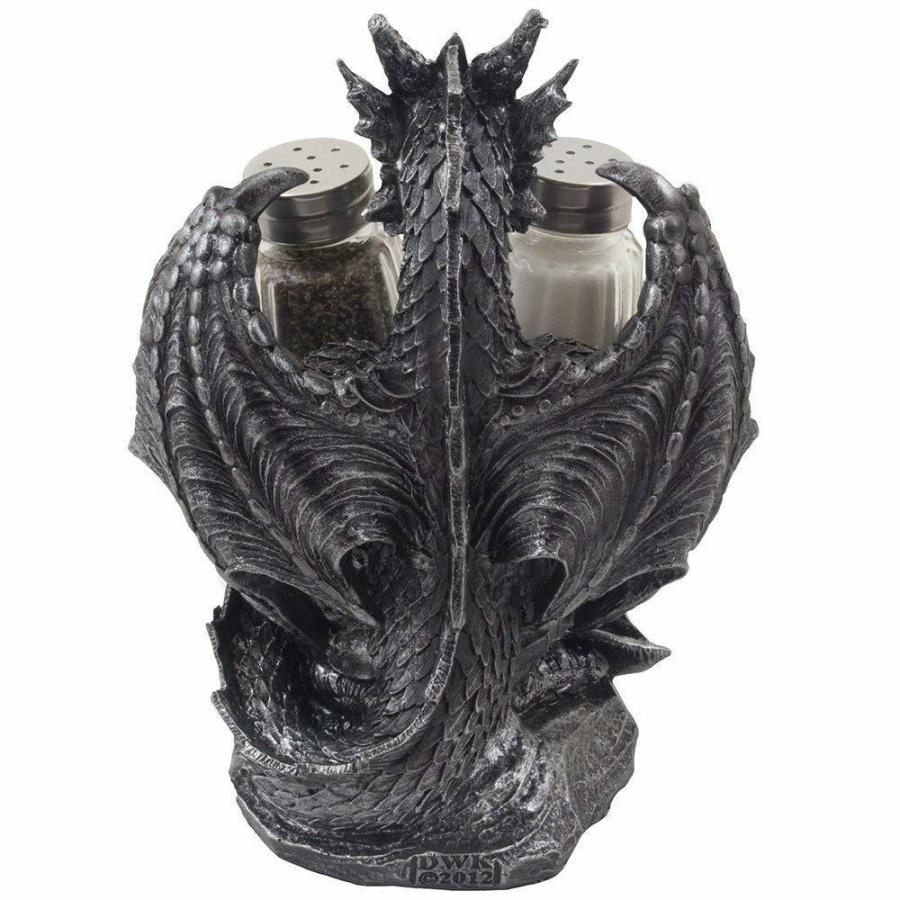 西洋彫刻 中世ファンタジー 神話のドラゴン ソルトとペッパー シェーカー バーやキッチンテーブル用 ゴシックギフト彫像 贈り物 輸入品 Mn0474 浪漫堂ショップ 通販 Yahoo ショッピング