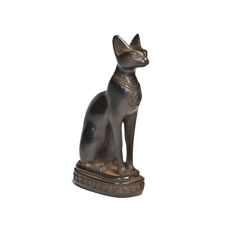 エジプト輸入品 古代エジプト猫女神像 バステト神 彫像 彫刻 エジプト輸入品 古代エジプト猫女神像 バステト神 彫像 彫刻