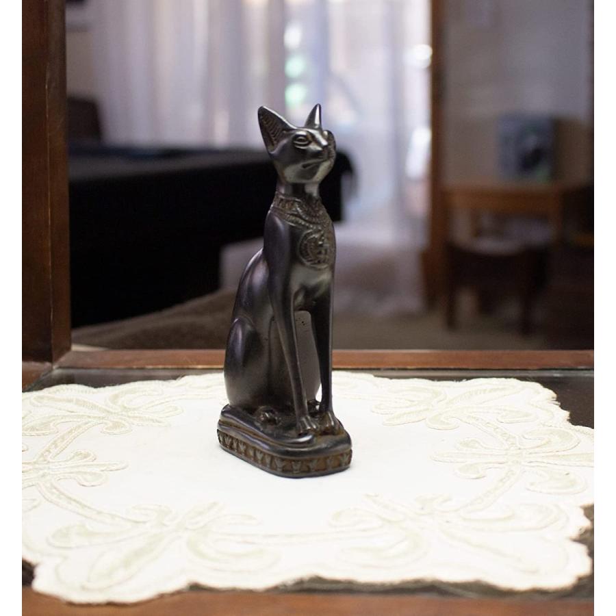エジプト輸入品 古代エジプト猫女神像 バステト神 彫像 彫刻 エジプト輸入品 古代エジプト猫女神像 バステト神 彫像 彫刻