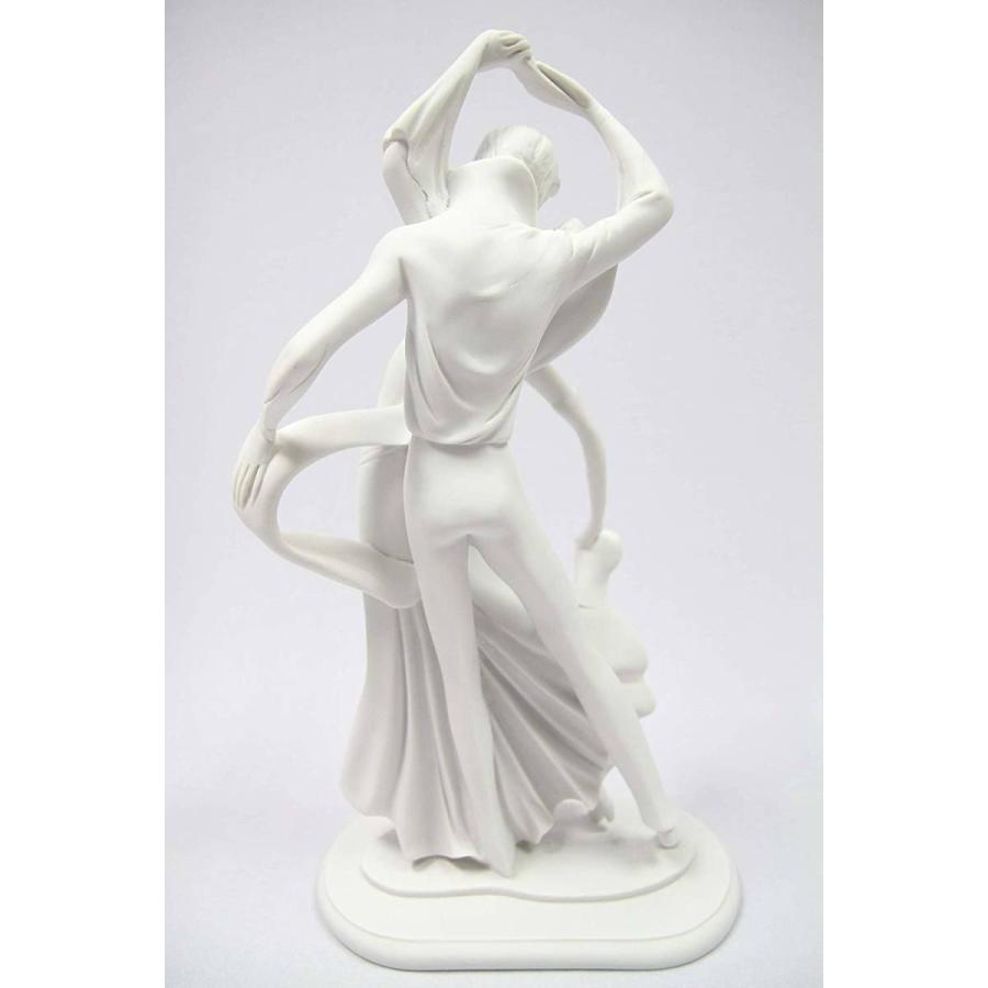 踊る、ロマンチックなカップル 置物 アールデコ風 モダンアート彫刻