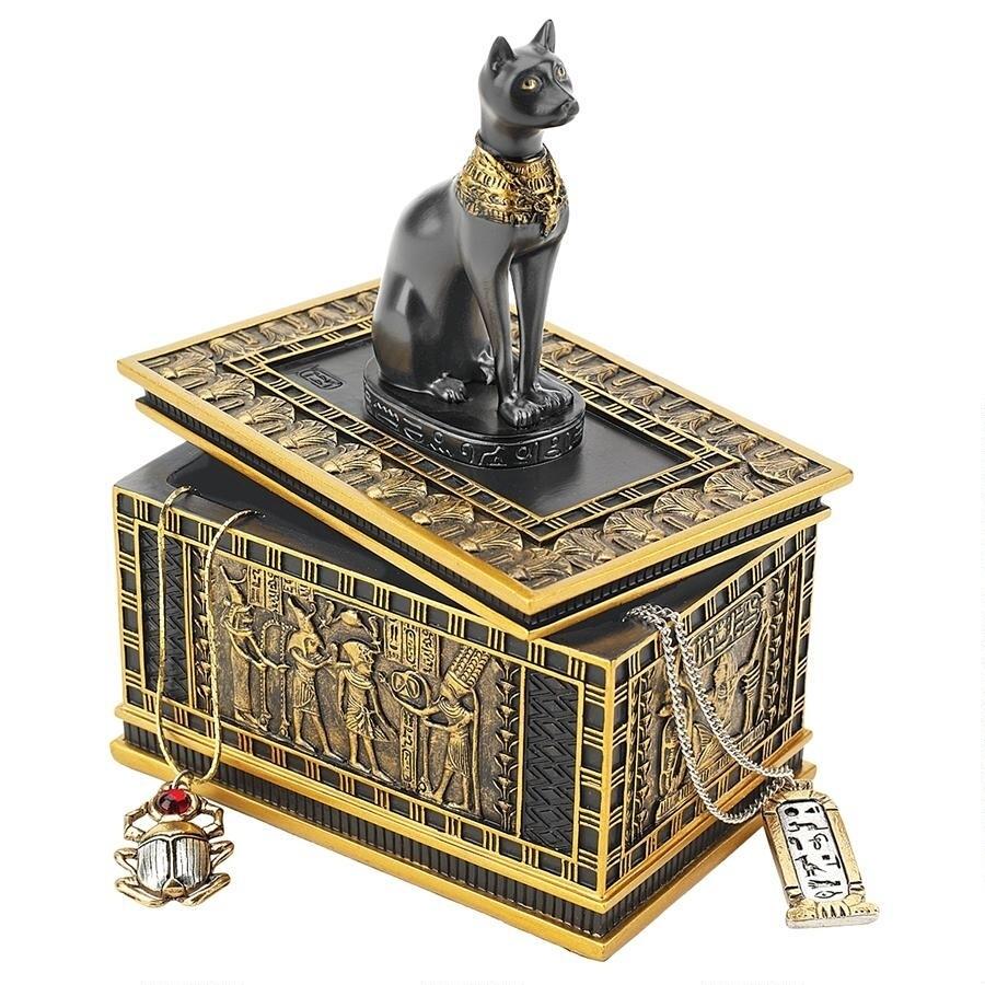 古代エジプト 王家の猫神(バステト)小箱 / ロイヤル・バステト 古代エジプト 王家の猫神(バステト)小箱 / ロイヤル・バステト