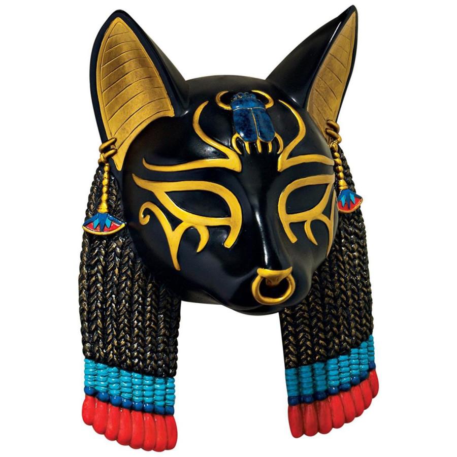 古代エジプト女神 猫神 バステト神 マスク(仮面)壁装飾 古代エジプト女神 猫神 バステト神 マスク(仮面)壁装飾