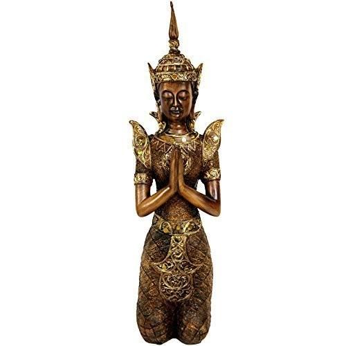 オリエンタル タイ・ テッパノム の菩薩像 彫像 彫刻/ アユタヤ王国