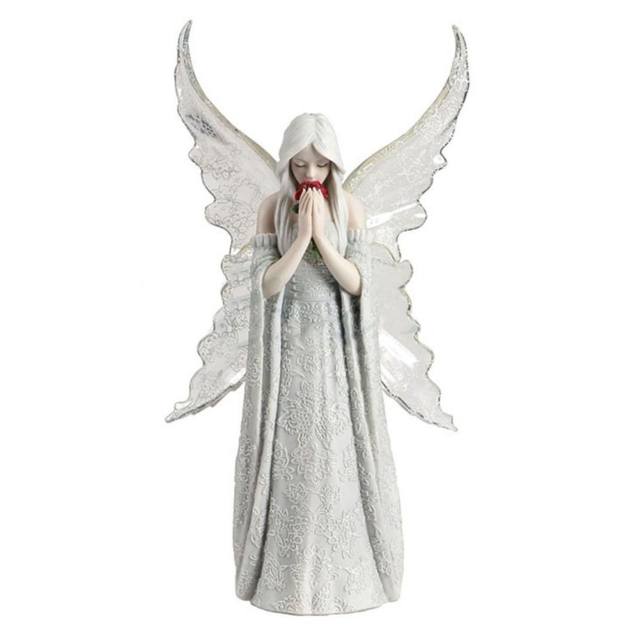 アン・ストークス フェアリーフィギュア ゴシックネメシスナウ 妖精 4種 アン・ストークス作「 唯一の愛 」赤い薔薇を持った妖精 天使 ゴシック