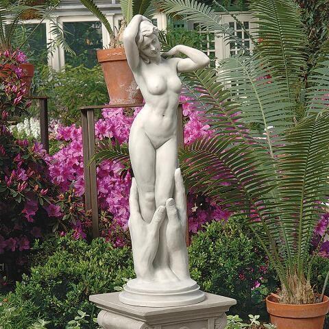 モダンデザイン 現代的な ヴィーナス（アフロディーテ）ビーナス 彫刻 彫像/庭園 芝生 プール（輸入品｜romando
