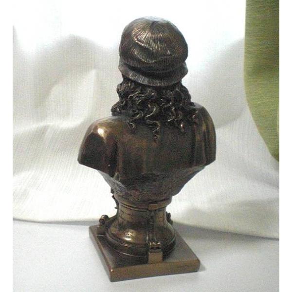 イタリア・ルネッサンス巨匠 レオナルド・ダ・ヴィンチ ブロンズ風 胸像 彫像 彫刻/ 最後の晩餐 モナリザ 書斎（輸入品 |  | 03