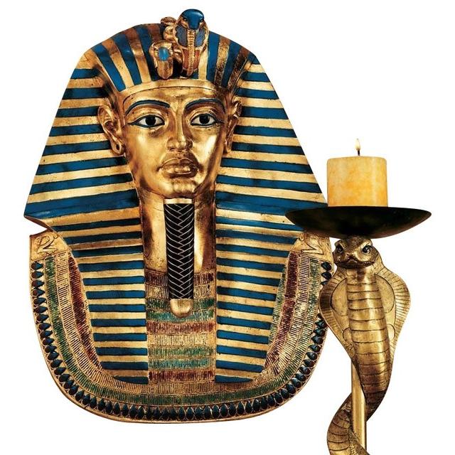 古代エジプト ツタンカーメン王 壁彫刻 彫像/ ピラミッド 古代エジプト ツタンカーメン王 壁彫刻 彫像/ ピラミッド
