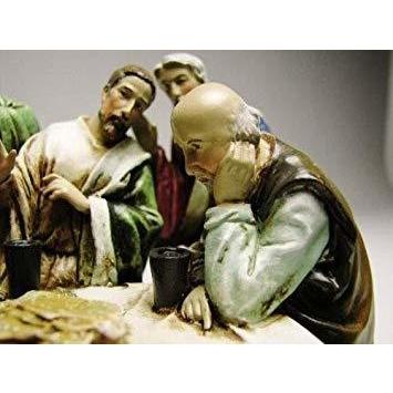 レオナルド・ダ・ビンチ 最後の晩餐 彫像 長さ約28.5cm/ カトリック