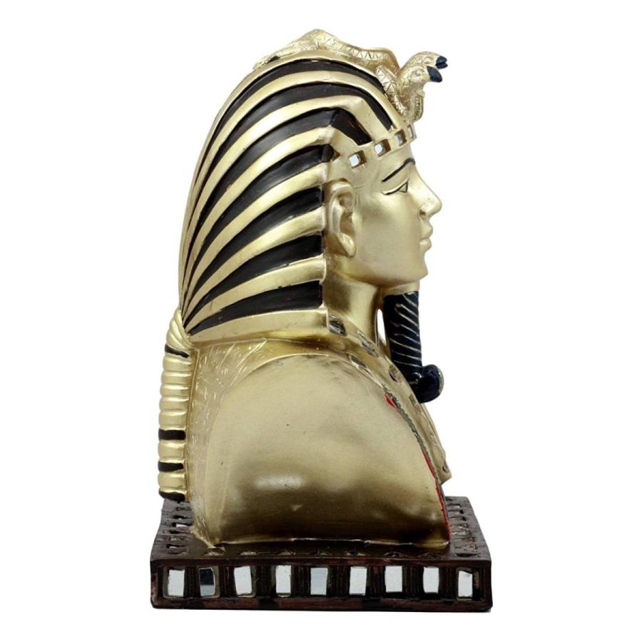 古代エジプトのファラオ ツタンカーメン王 黄金の仮面 胸像 彫像 古代エジプトのファラオ ツタンカーメン王 黄金の仮面 胸像 彫像