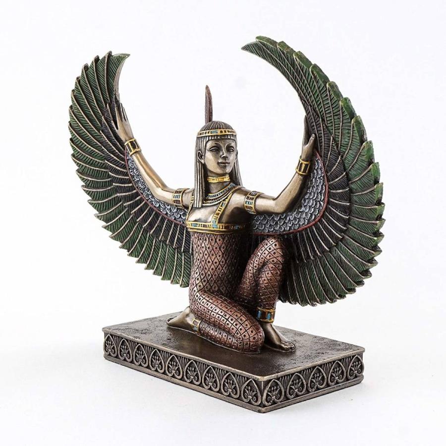 古代エジプト 有翼のマアト神 彫像 彫刻/ ナイル川 ピラミッド 古代エジプト 有翼のマアト神 彫像 彫刻/ ナイル川 ピラミッド
