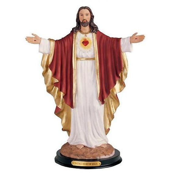 セール!即納!聖なるイエス・キリスト彫像 高さ 約30cm セール!即納!聖なるイエス・キリスト彫像 高さ 約30cm