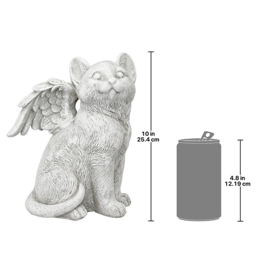 愛する友人 メモリアルペット 猫（ネコ）の天使 彫像 彫刻 置物/ 猫の