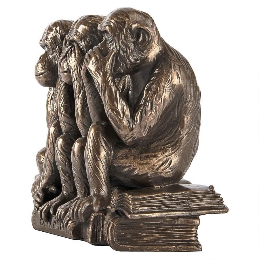 「見ざる、聞かざる、言わざる」三猿動物像 置物 彫刻 彫像 高さ約18ｃｍ(輸入品)｜romando｜03