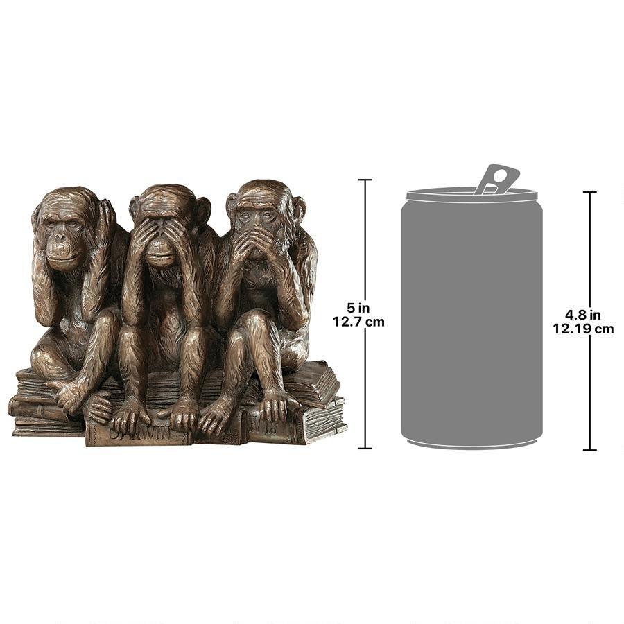 「見ざる、聞かざる、言わざる」三猿動物像 置物 彫刻 彫像 高さ約18ｃｍ(輸入品)｜romando｜06