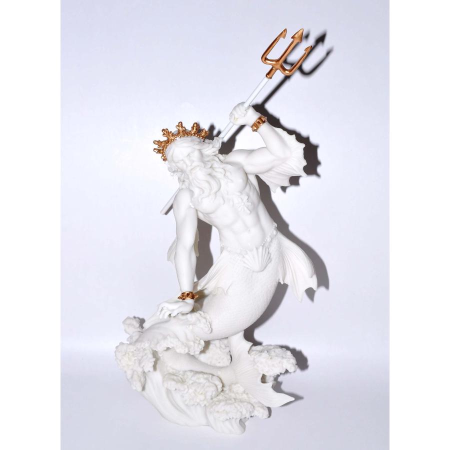 ネプチューン（ポセイドン）の像 高さ:60 cm ネプチューン（ポセイドン）の像 高さ:60 cm - メルカリ