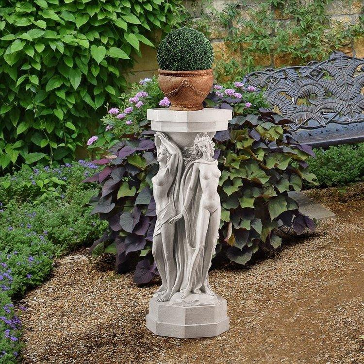 デザイン・トスカノ製 メナード台座 彫刻柱 彫像 彫刻/ サウナ スパ