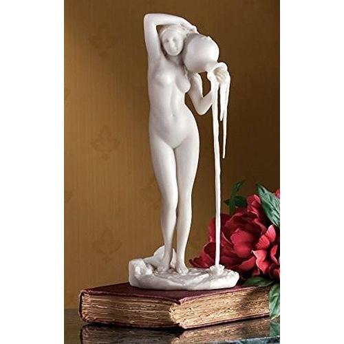 ギリシャ女神 アフロディーテ像 アングル作「泉」から/ ローマのヴィーナス大理石風彫像/化粧室（輸入品） :o9l122:浪漫堂ショップ - 通販 -  Yahoo!ショッピング