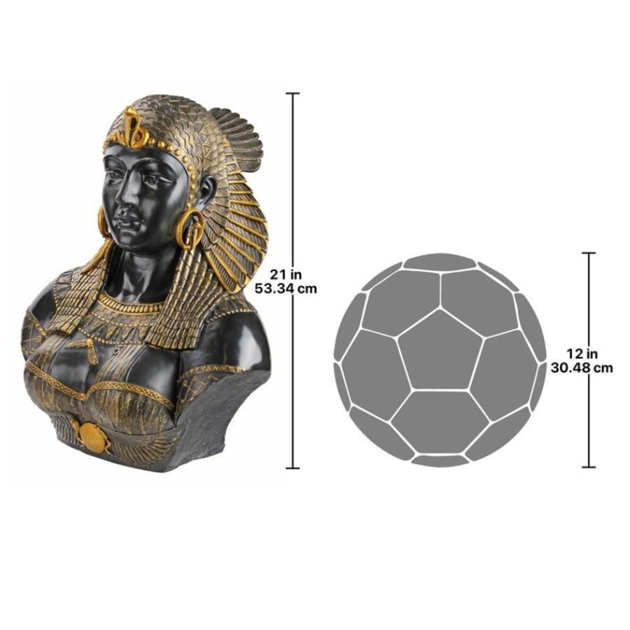 クレオパトラ女王 古代エジプト 胸像 新古典派 インテリア彫刻 クレオパトラ女王 古代エジプト 胸像 新古典派 インテリア彫刻