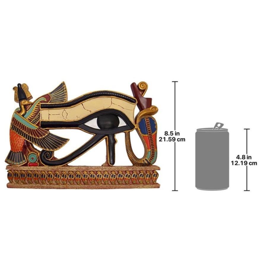 古代エジプトのシンボル ホルス神の目 エスニック彫刻 彫像 壁彫刻 左目 ウジャトの目 は月の象徴 右目 ラーの目 は太陽の象徴 輸入品 O9u032 浪漫堂ショップ 通販 Yahoo ショッピング