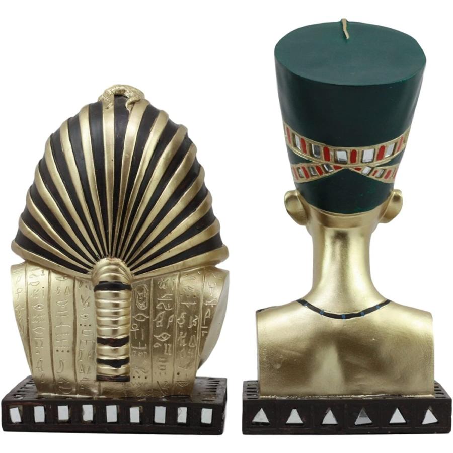古代エジプトのファラオの黄金のマスクを被ったツタンカーメンと 古代エジプトのファラオの黄金のマスクを被ったツタンカーメンと