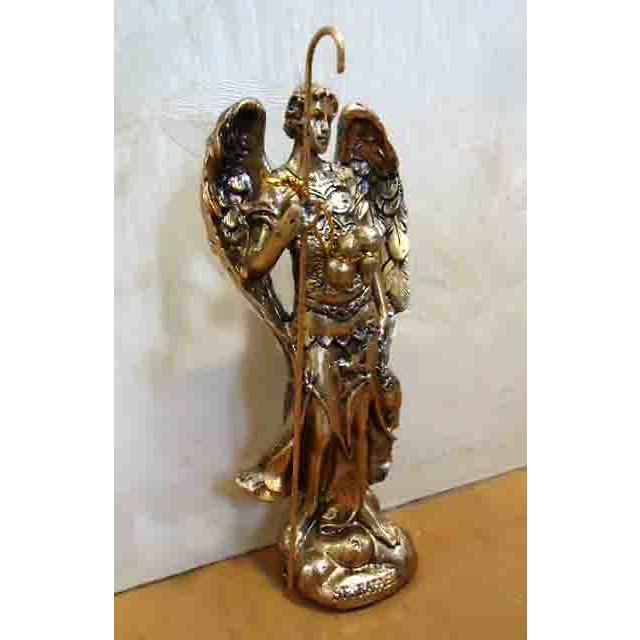 大天使 聖ラファエル守護聖人 油注ぎの導き神 癒しコレクション彫像