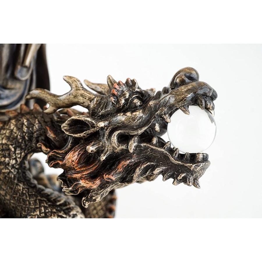 セール！即納！騎龍観音菩薩 龍頭観音、天龍夜叉の身を表し雲中にいる