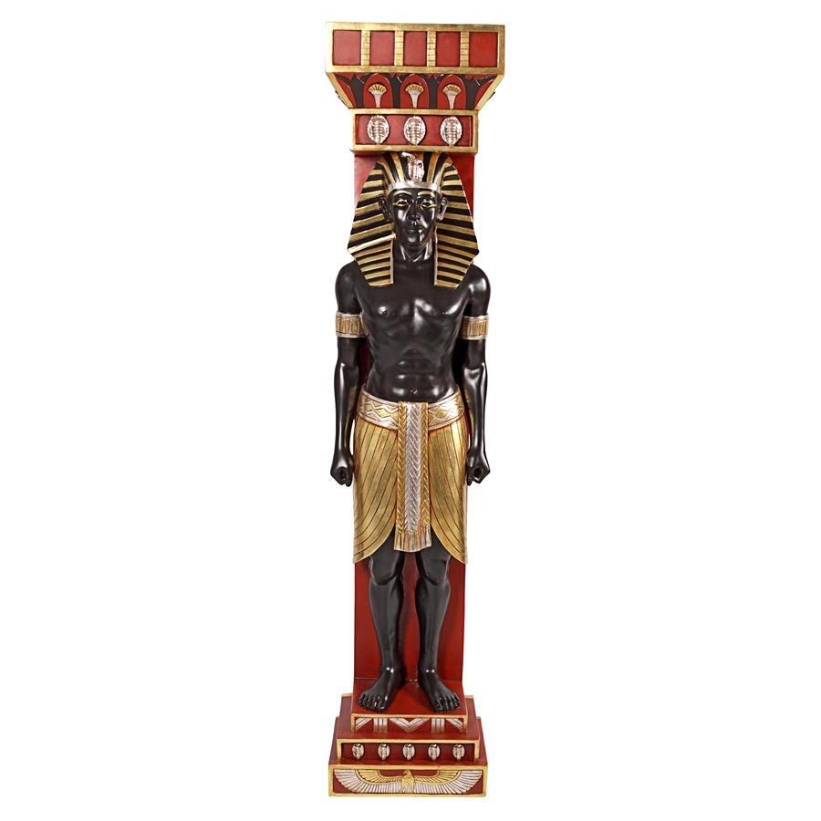 古代エジプト書記官 テラモーン壁彫刻 彫像/ 洋風インテリア 古代エジプト書記官 テラモーン壁彫刻 彫像/ 洋風インテリア