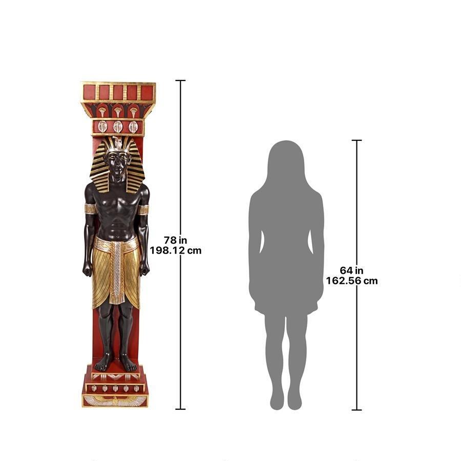 古代エジプト書記官 テラモーン壁彫刻 彫像/ 洋風インテリア 古代エジプト書記官 テラモーン壁彫刻 彫像/ 洋風インテリア