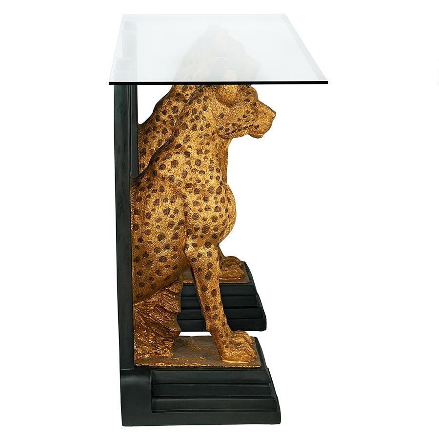 古代エジプト ロイヤル・エジプシャン チーターの彫刻台座 古代エジプト ロイヤル・エジプシャン チーターの彫刻台座