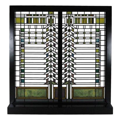 フランク・ロイド・ライト財団公認マーティンハウス開き窓ステンド