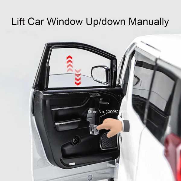 アルファード30系後期モデル ホワイトモデルカー1/18スケール合金製音