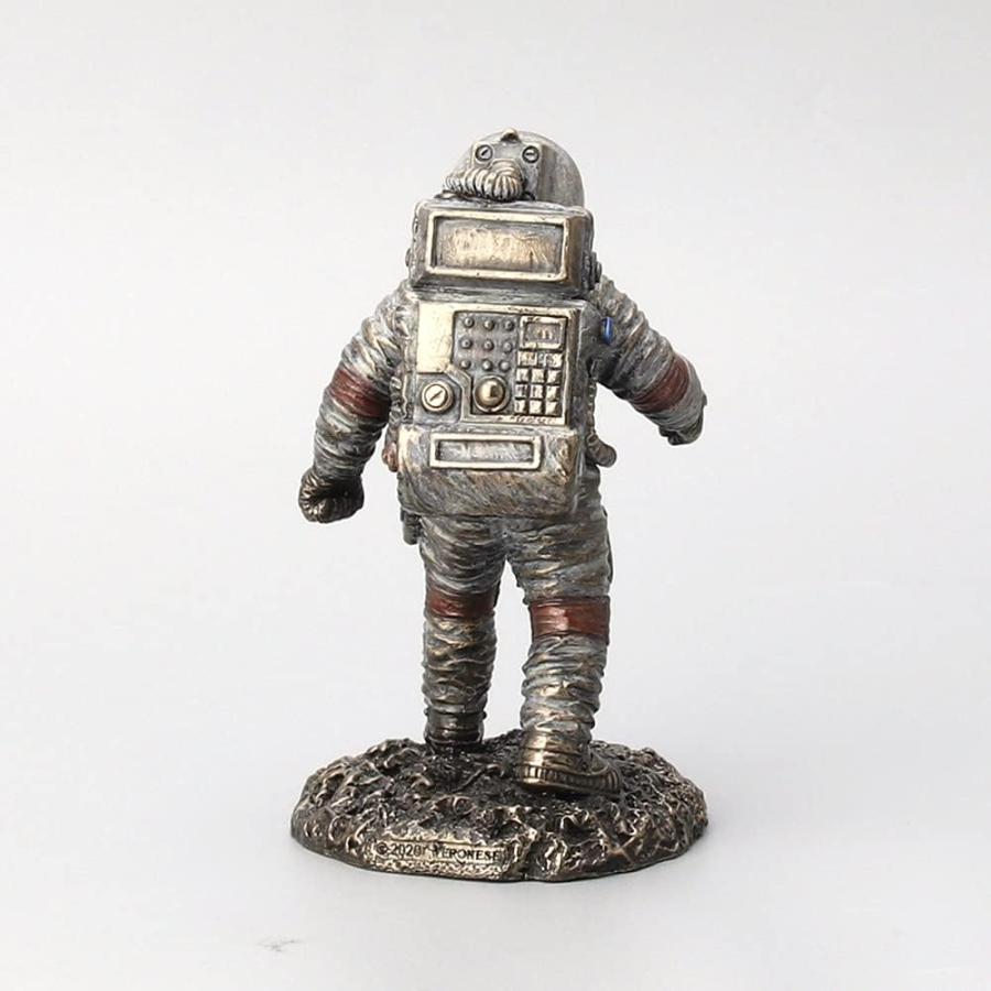 高さ12cm月面歩行する行宇宙飛行士レジン製彫像装飾彫刻置物宇宙科学