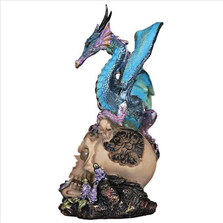 ドラゴンアサシンのイルミネーション彫像 アクセント置物フィギュア