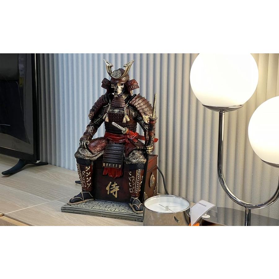 中世古代日本サムライ侍不死身の戦士 レジン像ホーム装飾置物工芸品