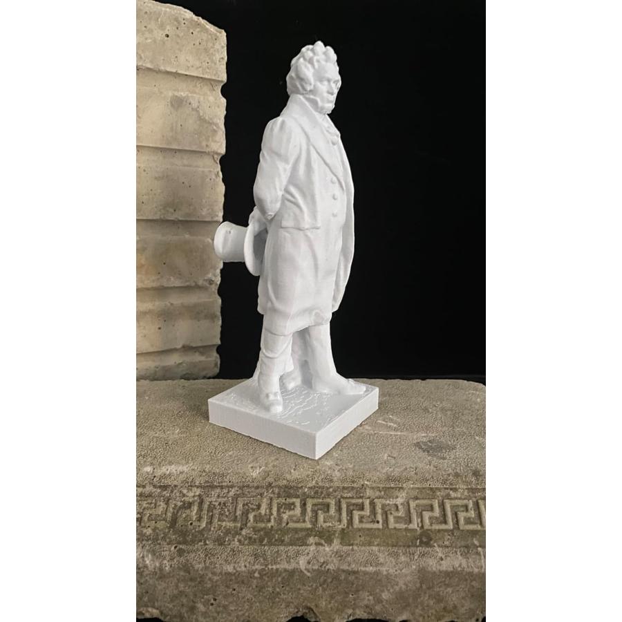 輸入木製オブジェ　ベートーヴェン ベートーヴェン 胸像M - 世界の音楽ギフトショップ レオノーレ