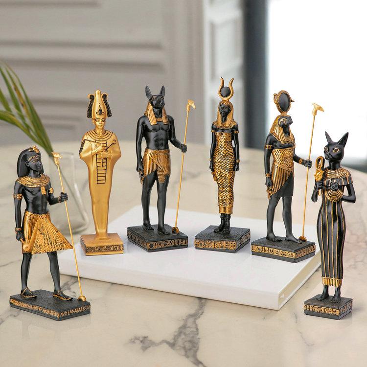 神聖なアピスの聖なる儀式古代エジプトの献上品の壺彫像置物書斎 神聖なアピスの聖なる儀式古代エジプトの献上品の壺彫像置物書斎