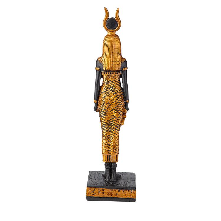 古代エジプトの愛の女神ハトホル彫像ピラミッド アート彫刻 古代エジプトの愛の女神ハトホル彫像ピラミッド アート彫刻