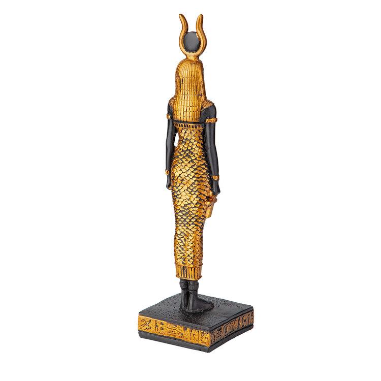 古代エジプトの愛の女神ハトホル彫像ピラミッド アート彫刻 古代エジプトの愛の女神ハトホル彫像ピラミッド アート彫刻