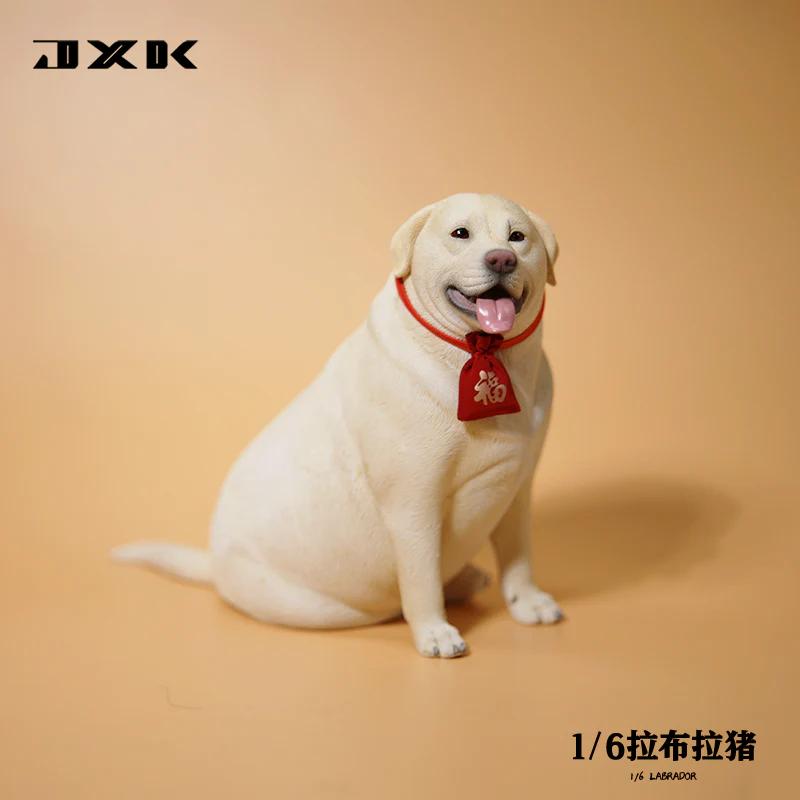 1/6サイズ 太っちょの白ラブ ホワイト ラブラドール レトリーバー犬