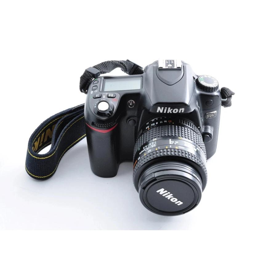 美品 Nikon D80 ボディ + ストラップ AF NIKKOR 35-70mm F/3.3-4.5