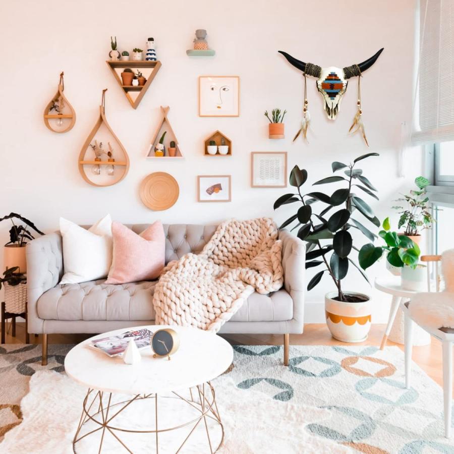 テキサスロングホーン角オーナメント壁掛け飾りアメリカン雑貨看板希少