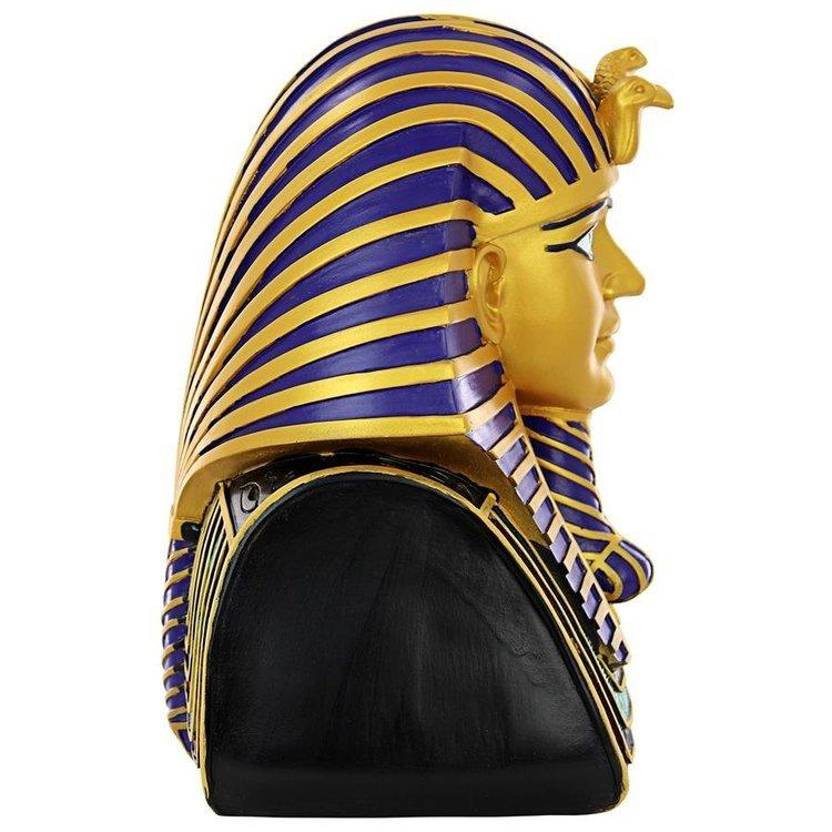 古代エジプト ツタンカーメン 黄金のマスク胸像: 大型彫像 彫刻 古代エジプト ツタンカーメン 黄金のマスク胸像: 大型彫像 彫刻