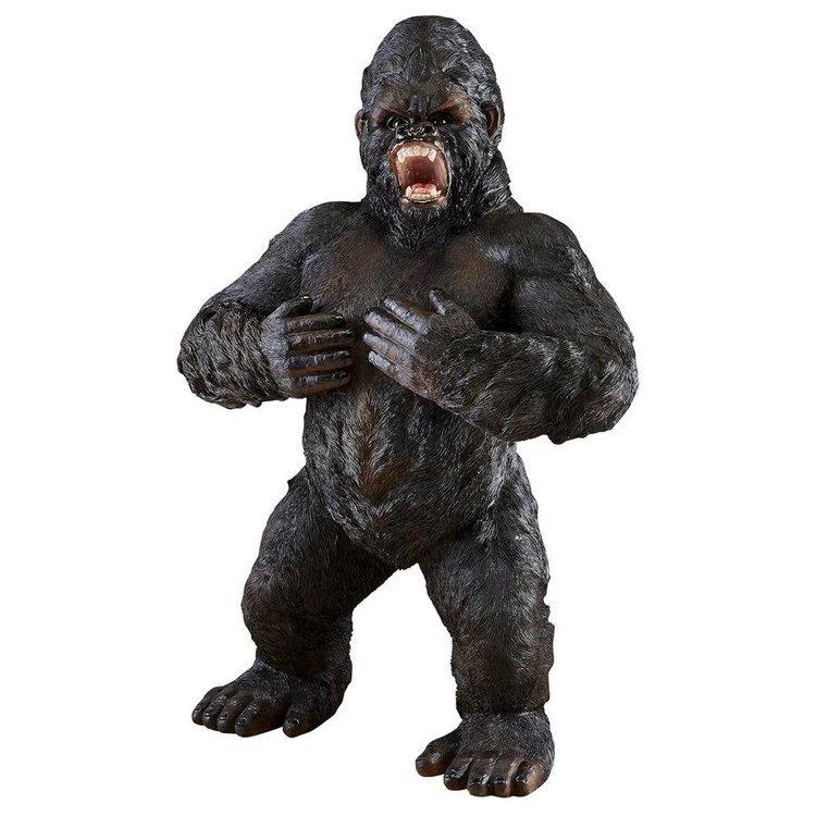 類人猿モンスター シルバーバックのゴリラ大型彫像 ジャングル 類人猿モンスター シルバーバックのゴリラ大型彫像 ジャングル