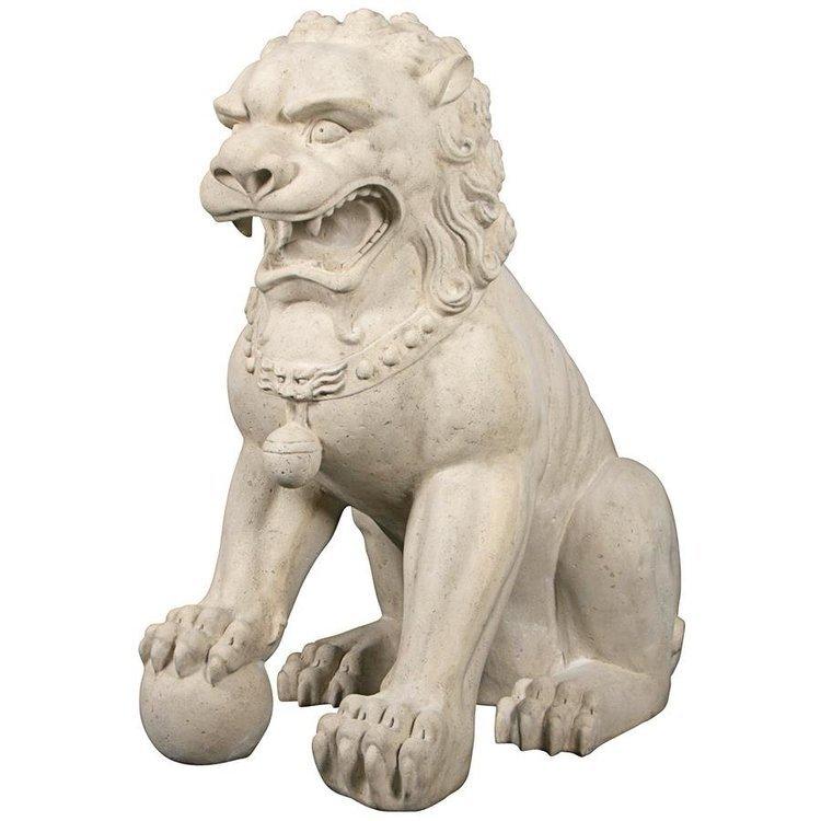 中国古玩　唐獅子一対【桐箱付】 sale】 ポイント5倍 高級単扇子『龍鳳（ロンフォン）』竹製/色