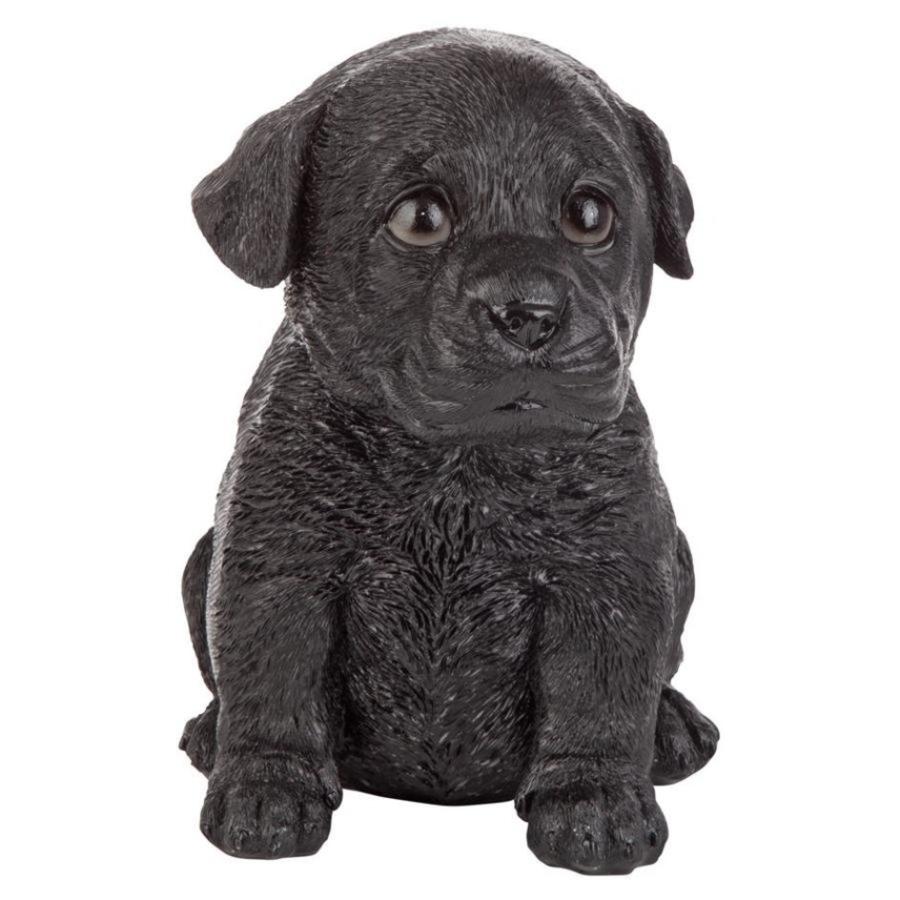 ブラック ラブラドール レトリーバーの子犬彫像 パートナー コレクション ドッグ彫像 彫刻置物 ガーデン庭園 芝生 輸入品 T2j044 浪漫堂ショップ 通販 Yahoo ショッピング