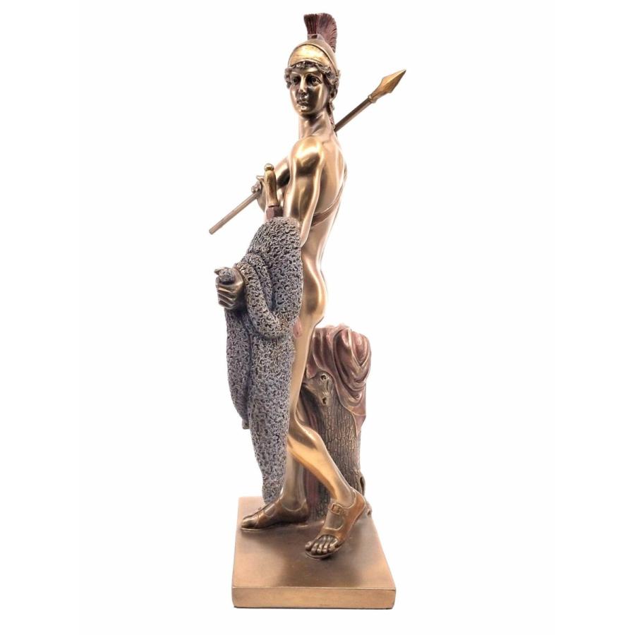 セール！即納！アルゴー号の冒険 金の羊毛皮を持つイアソン 高さ約32.5ｃｍ 裸の戦士の置物彫像 彫刻/ 書斎 贈り物（輸入品） |  | 02