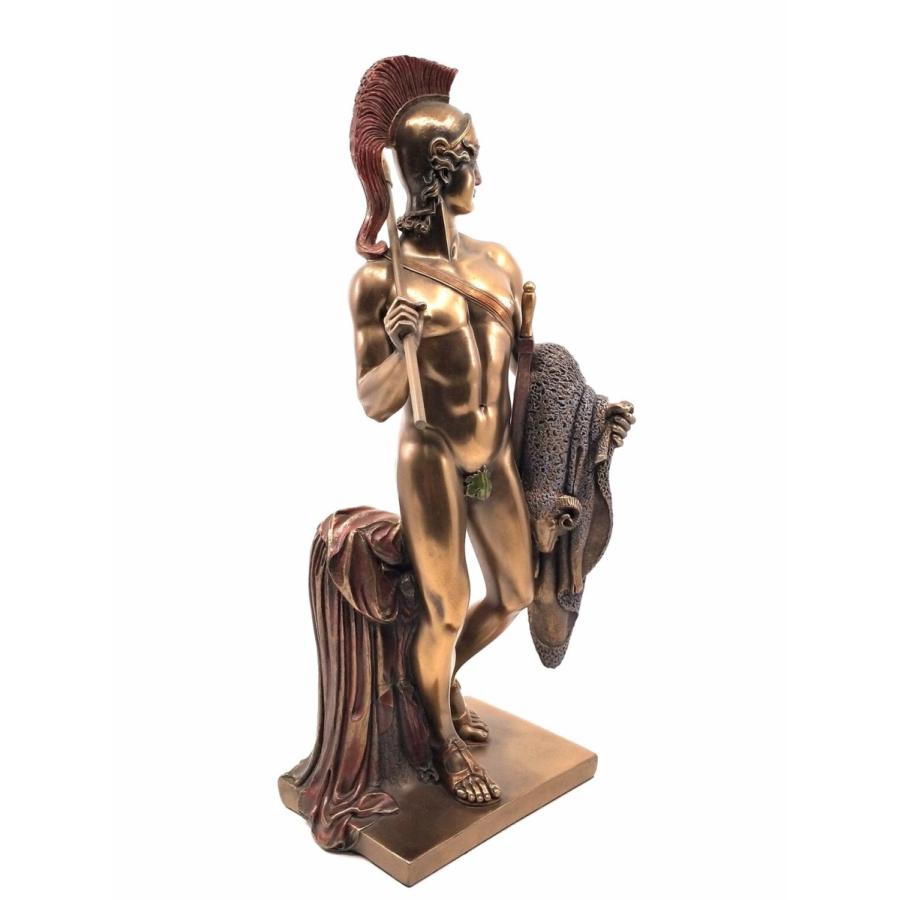 セール！即納！アルゴー号の冒険 金の羊毛皮を持つイアソン 高さ約32.5ｃｍ 裸の戦士の置物彫像 彫刻/ 書斎 贈り物（輸入品） |  | 05