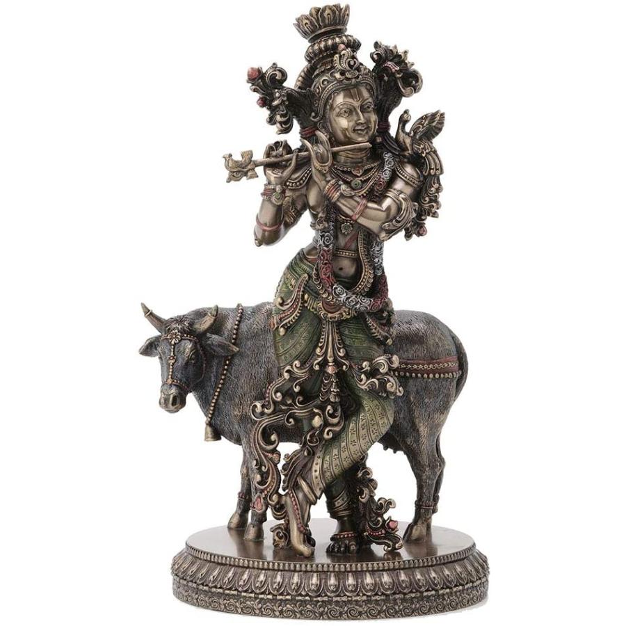 ヒンズー教 クリシュナ神 置物